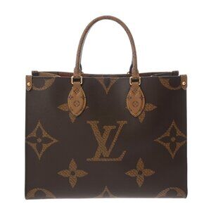 LOUIS VUITTON Monogram reverse ONTHEGO MM 2WAY tote Brown M45321 800000137102000